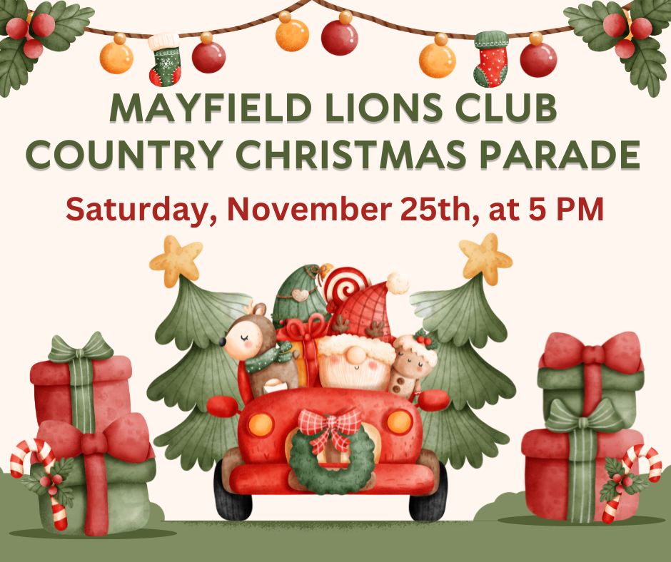 Mayfield Lions Club “Country Christmas” Parade MayfieldGraves County